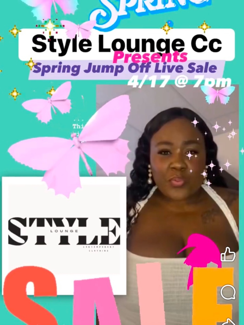 🌸SPRING JUMP OFF✨🦋✨ LIVE SALE 🌸